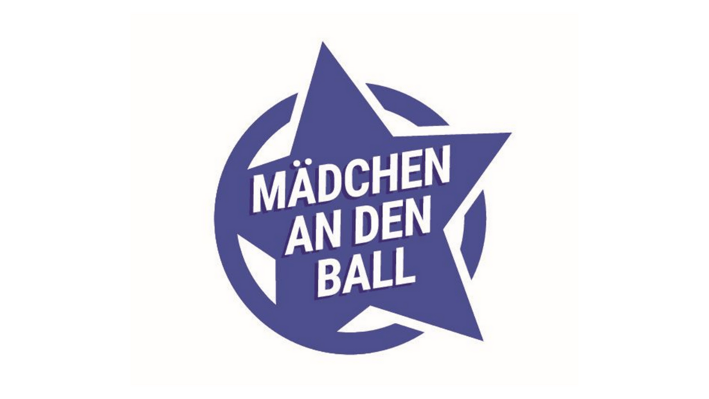 Logo Projekt Mädchen an den Ball