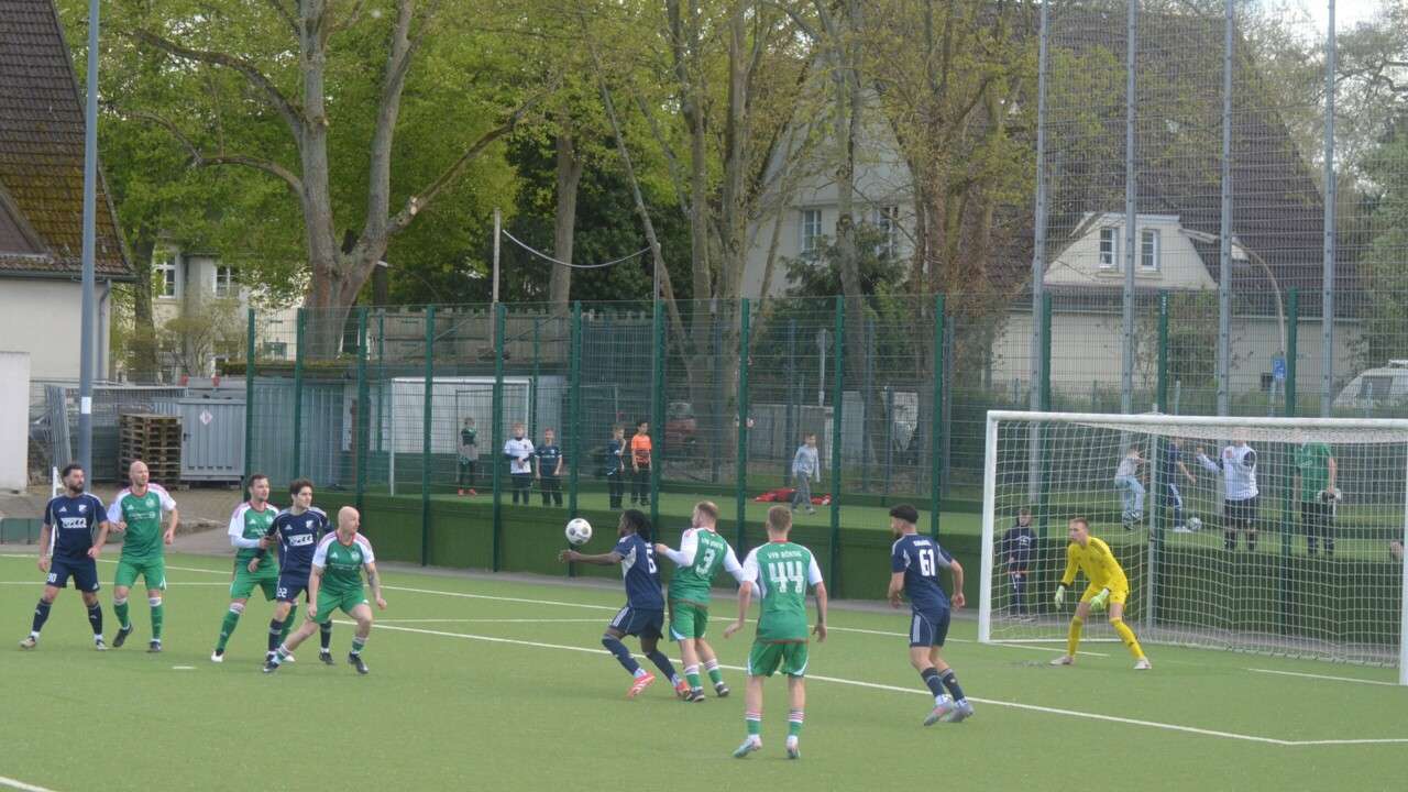 Unentschieden im Spitzenspiel der Verbandsliga